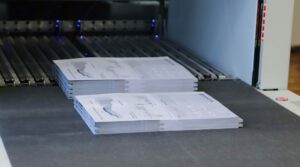 DocuTrim delivery belt